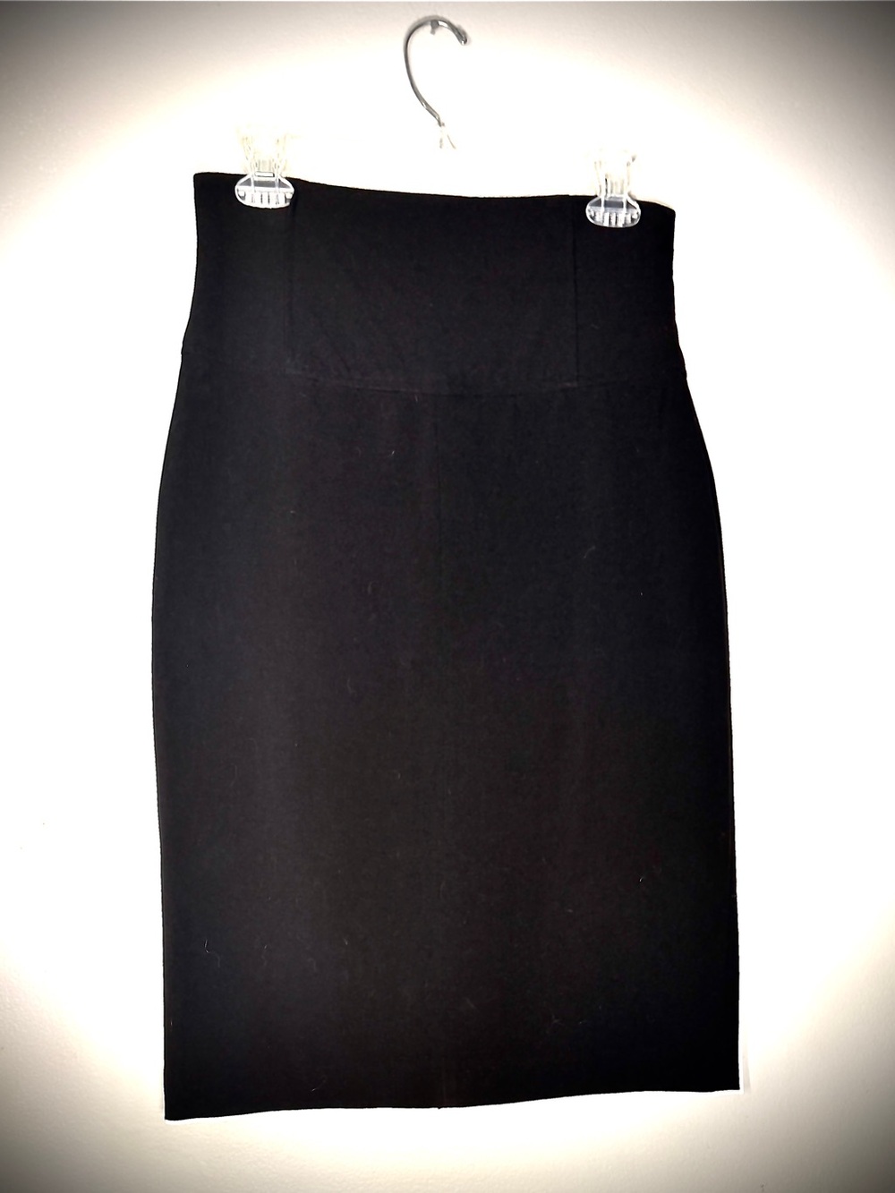 Vintage Forever 21 Black High-Waist Pencil Skirt